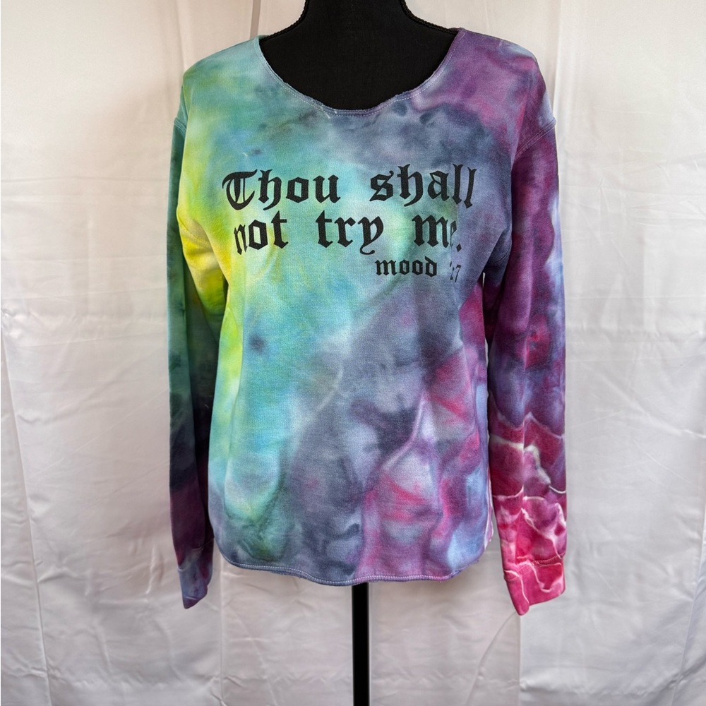 Hand Dyed graphic sweatshirt